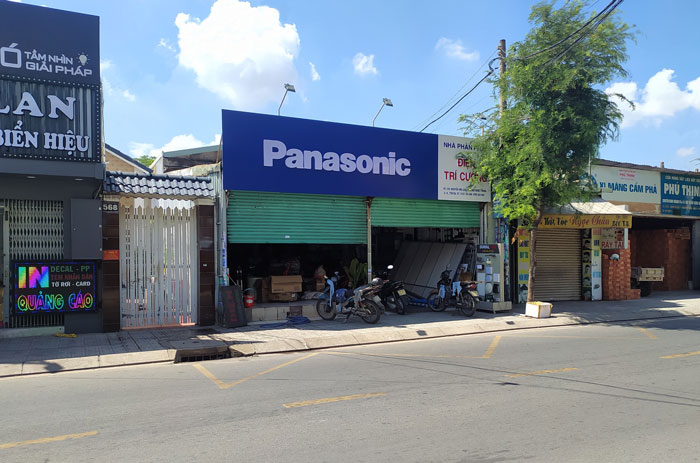 Tìm của hàng bán thiết bị điện Panasonic chính hãng